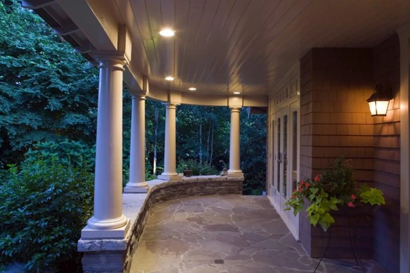 Porch Lighting.